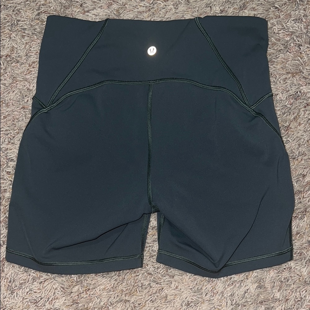 lululemon athletica Black High-Waist Performance Bike Shorts - Picture 2 of 6